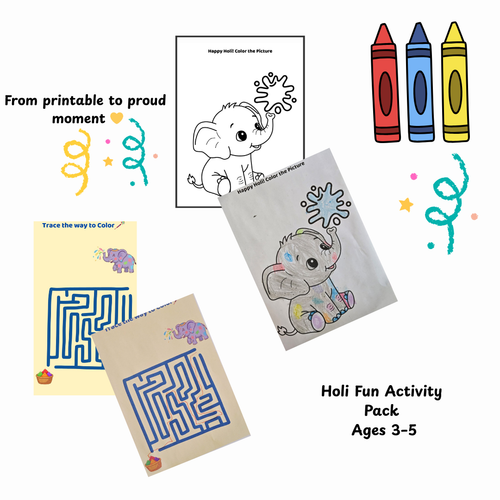 Holi Activity Pack