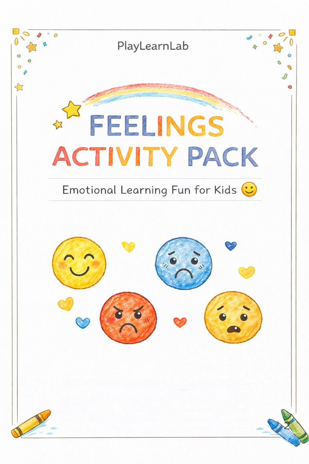 My Feelings Activity Pack
