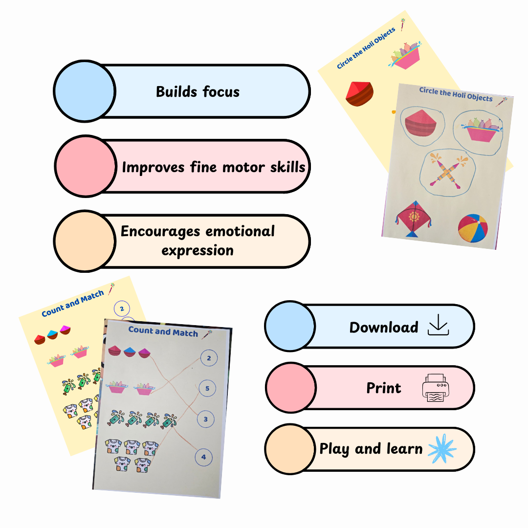 Holi Activity Pack
