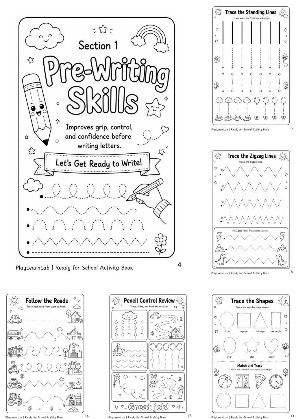 Ready for School Activity Book