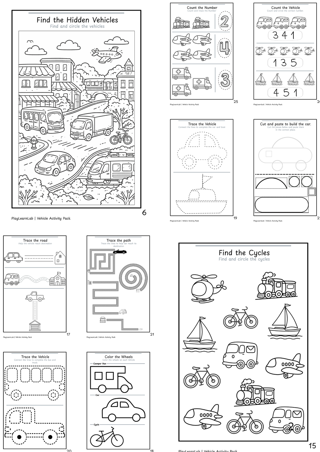 Vehicle Activity Pack