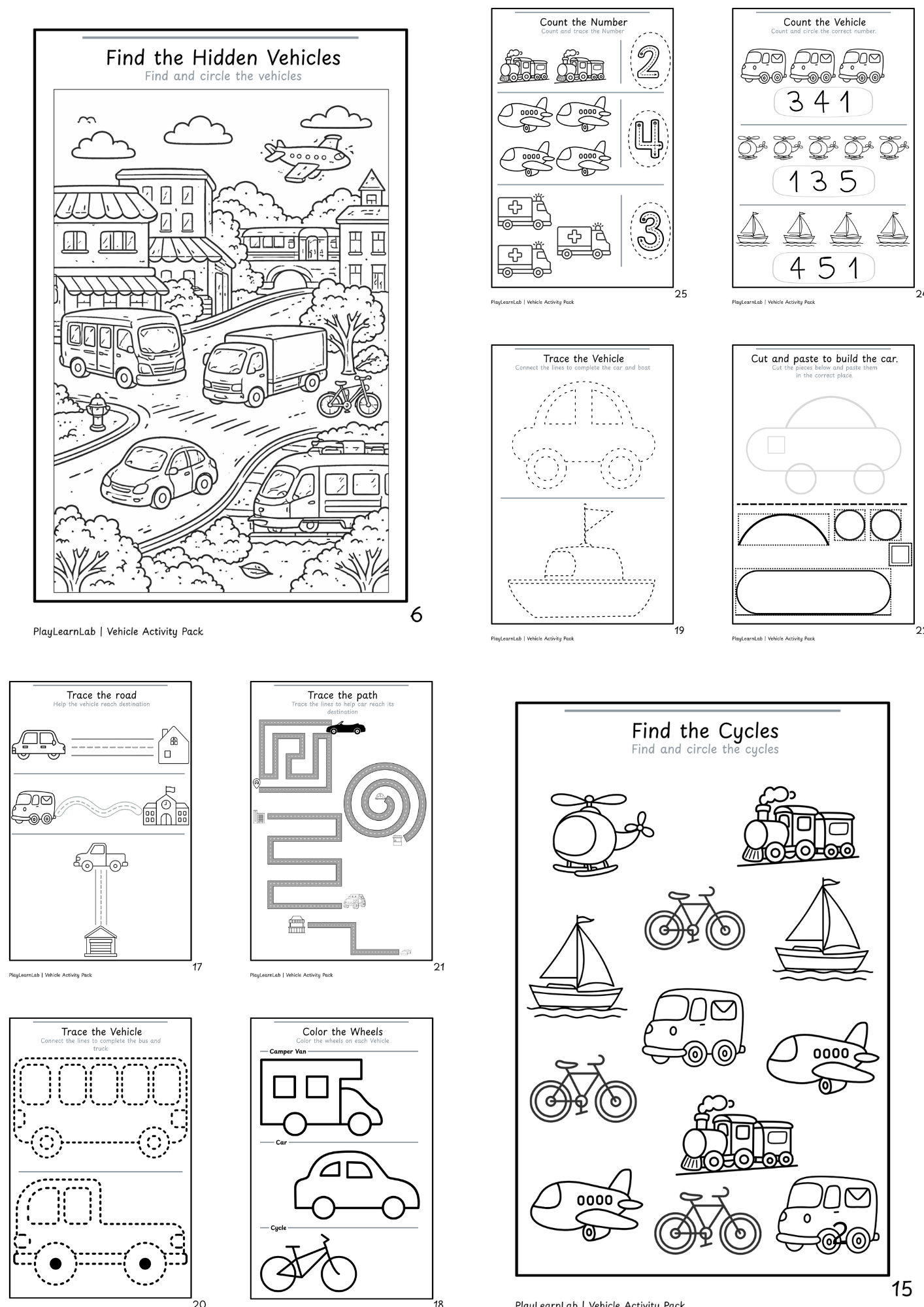 Vehicle Activity Pack