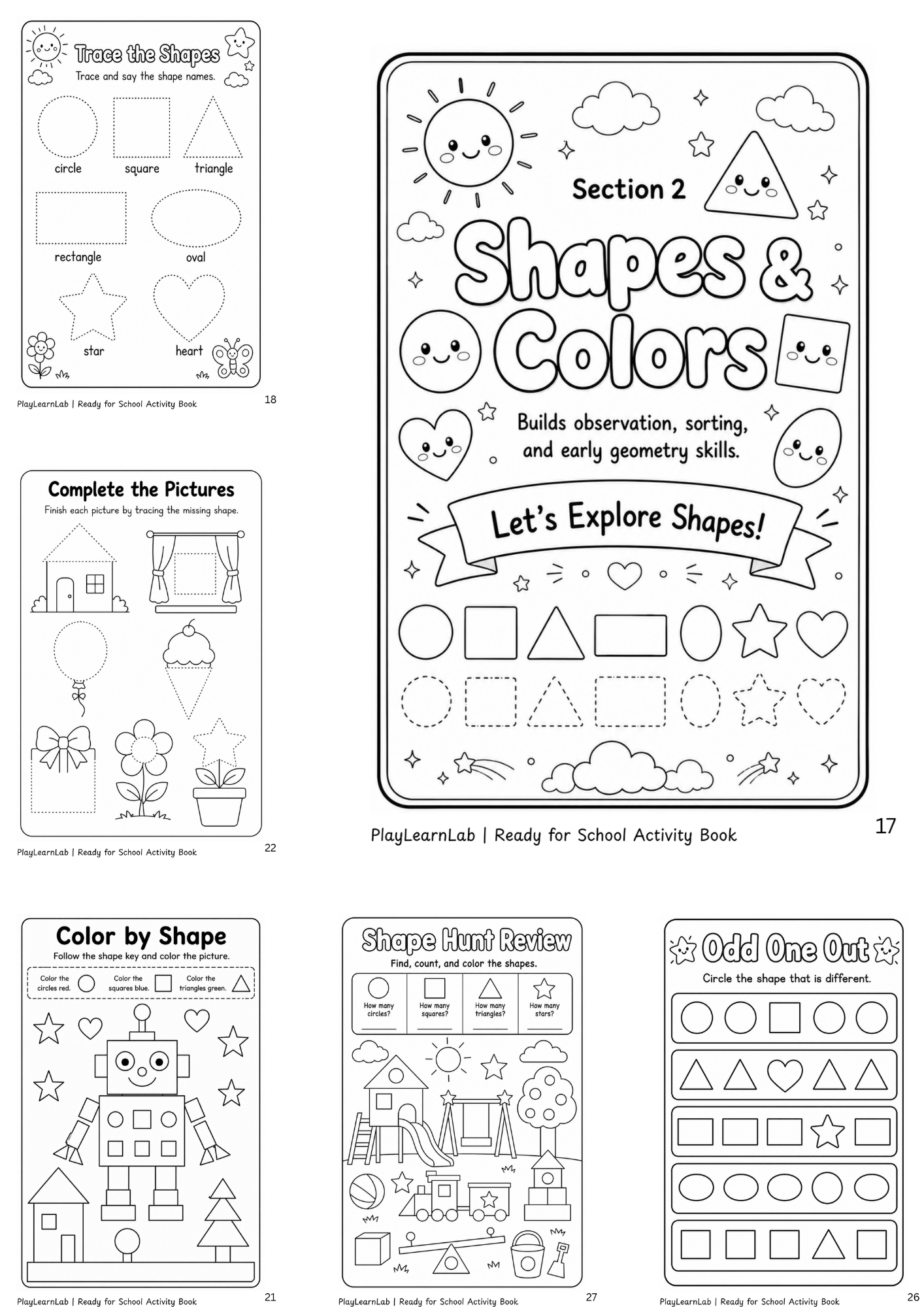 Ready for School Activity Book