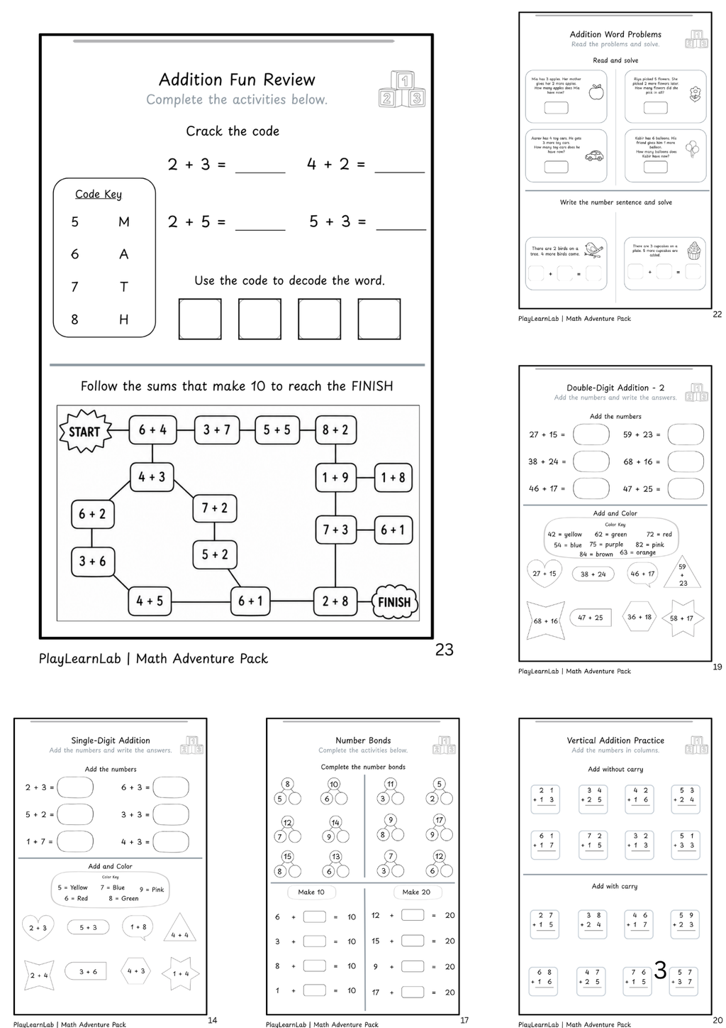 Math Adventure Pack