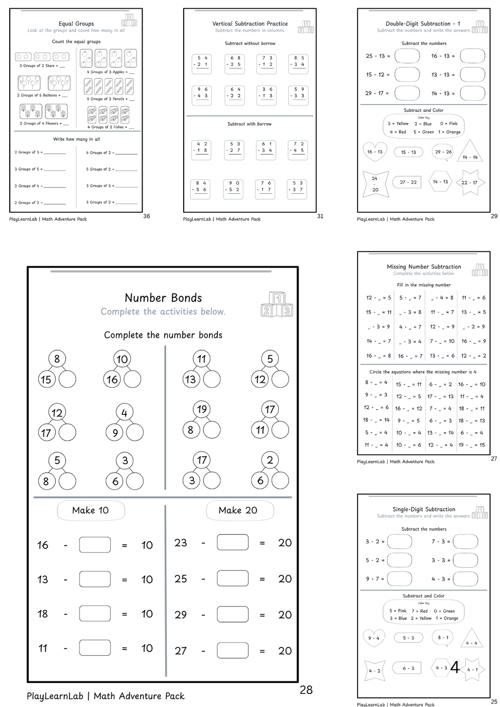 Math Adventure Pack