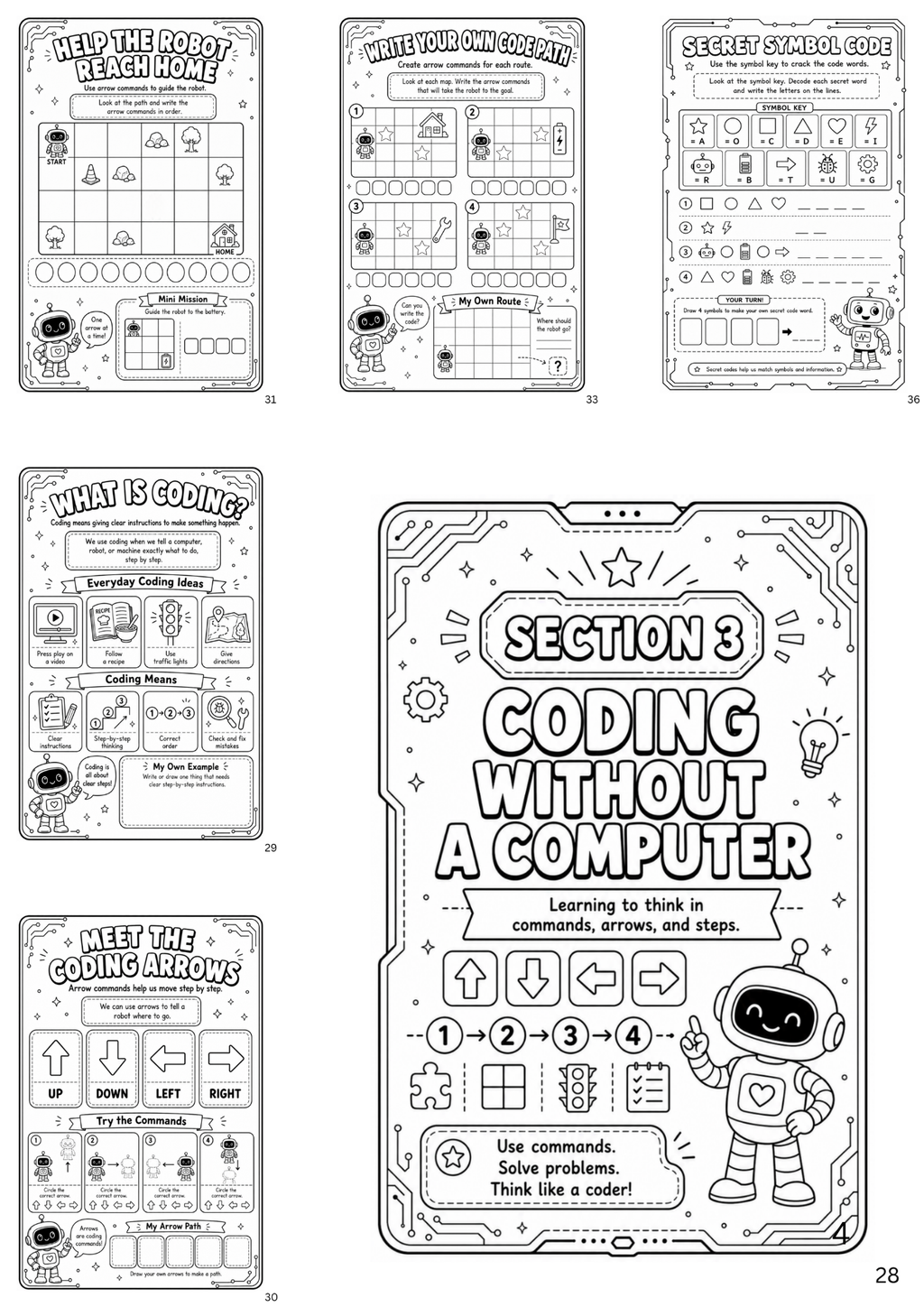 Introduction to AI & Computational Thinking Activity Book