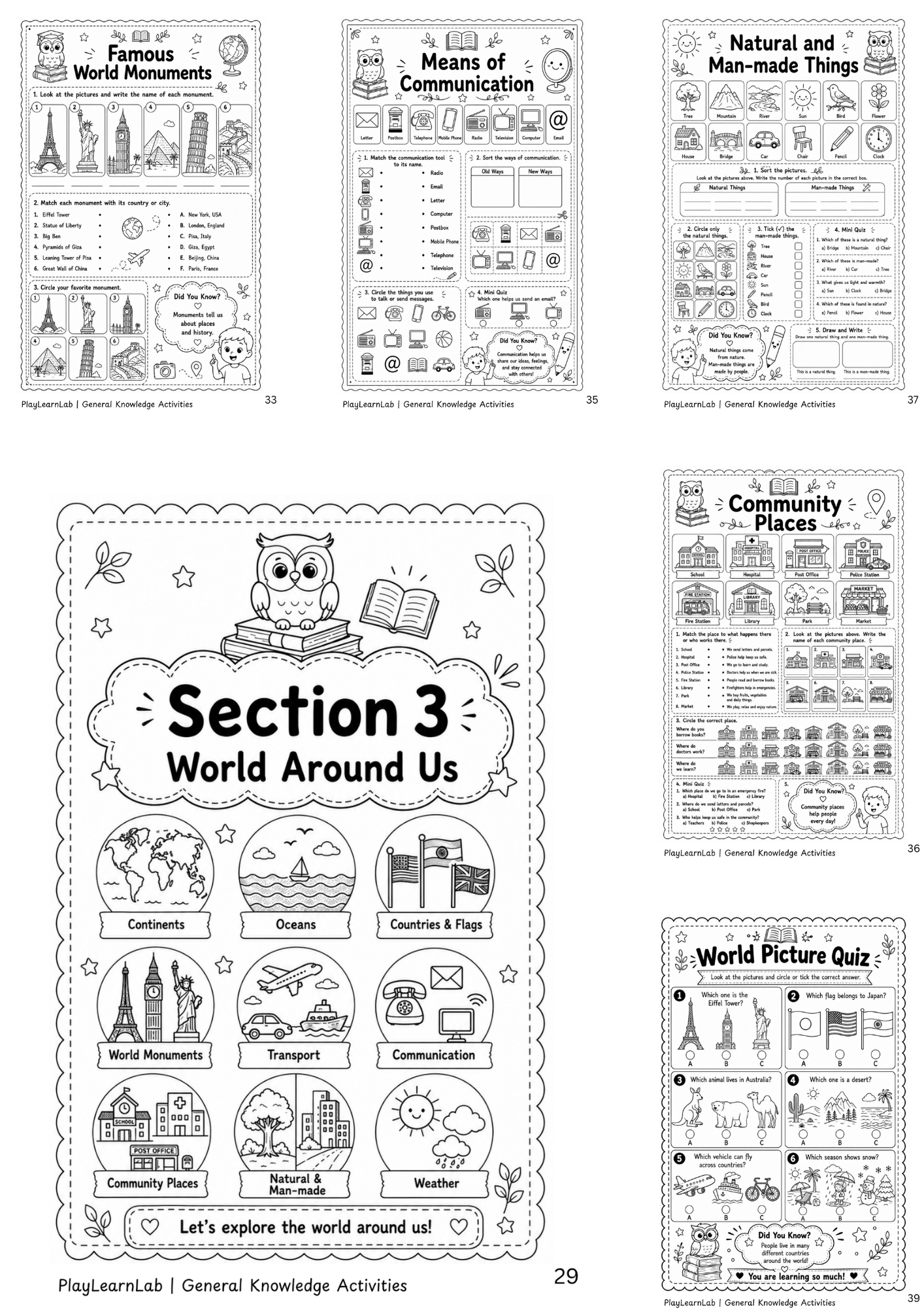 Fun General Knowledge Activities