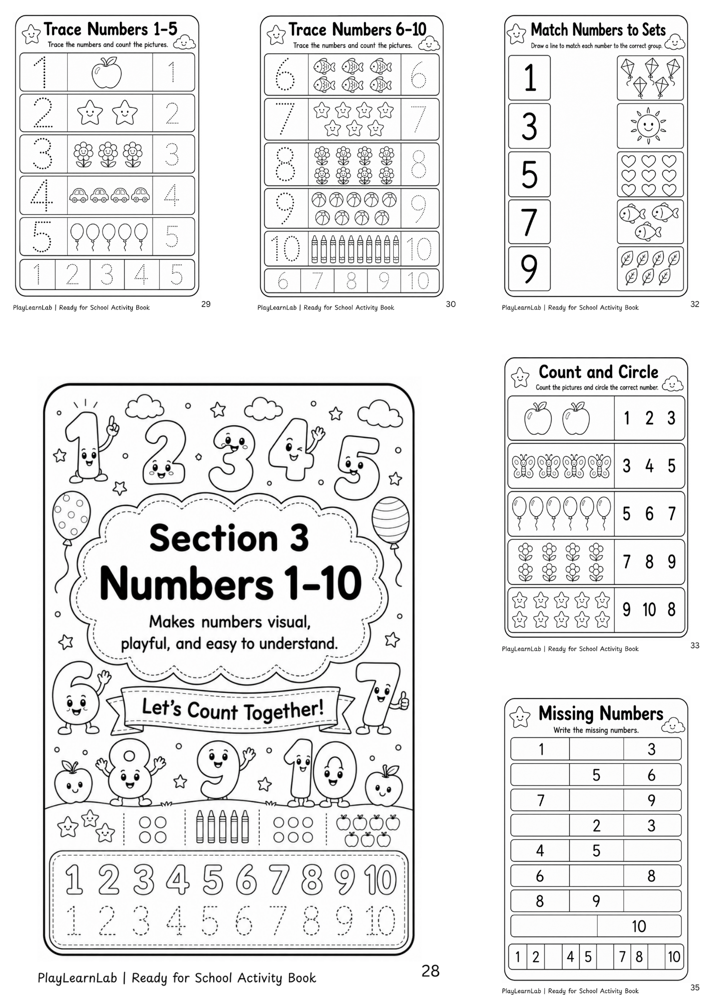 Ready for School Activity Book