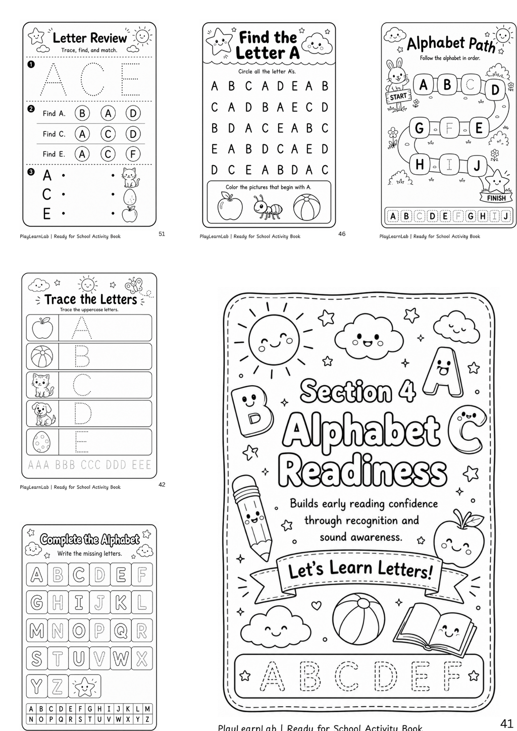 Ready for School Activity Book