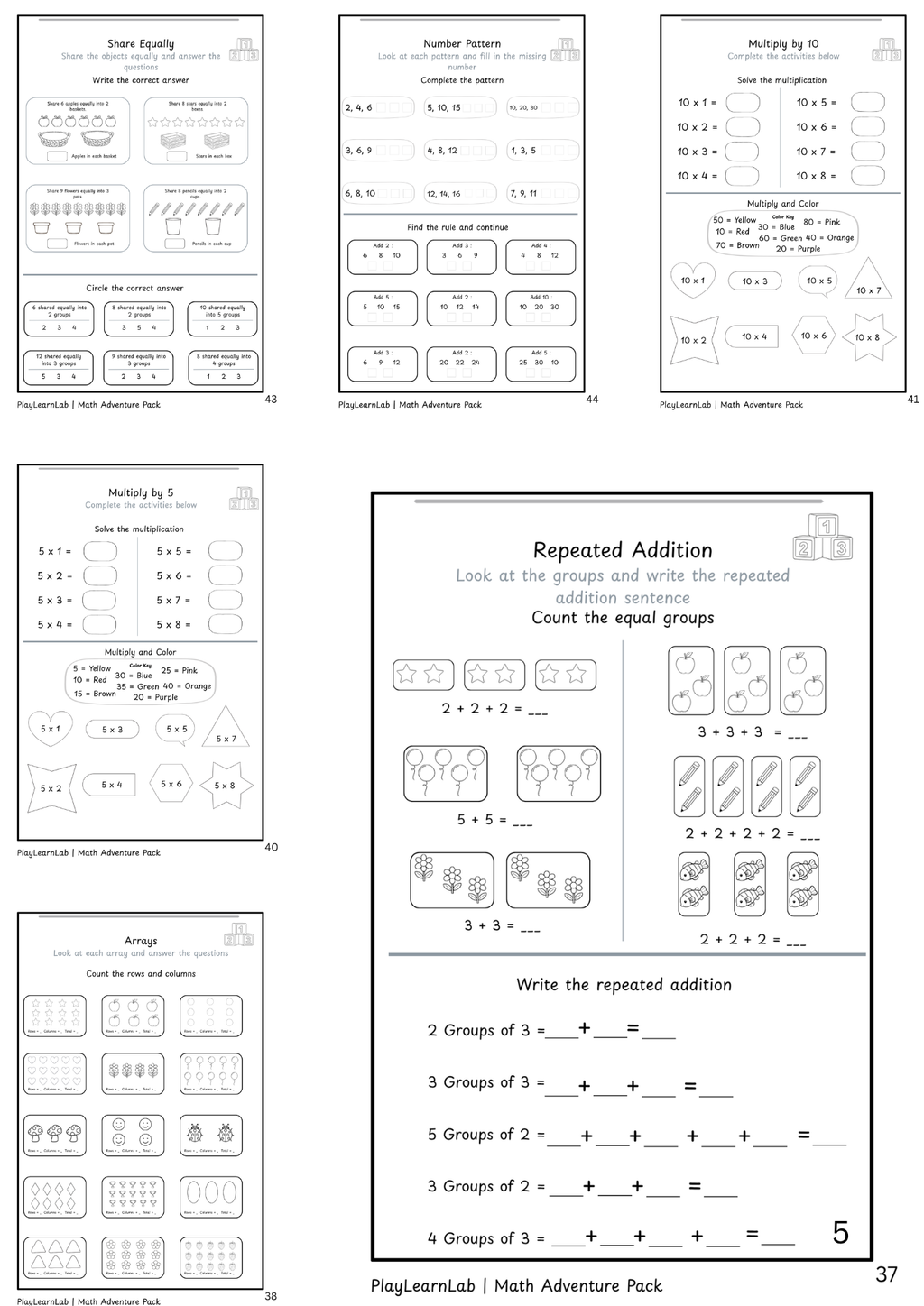 Math Adventure Pack