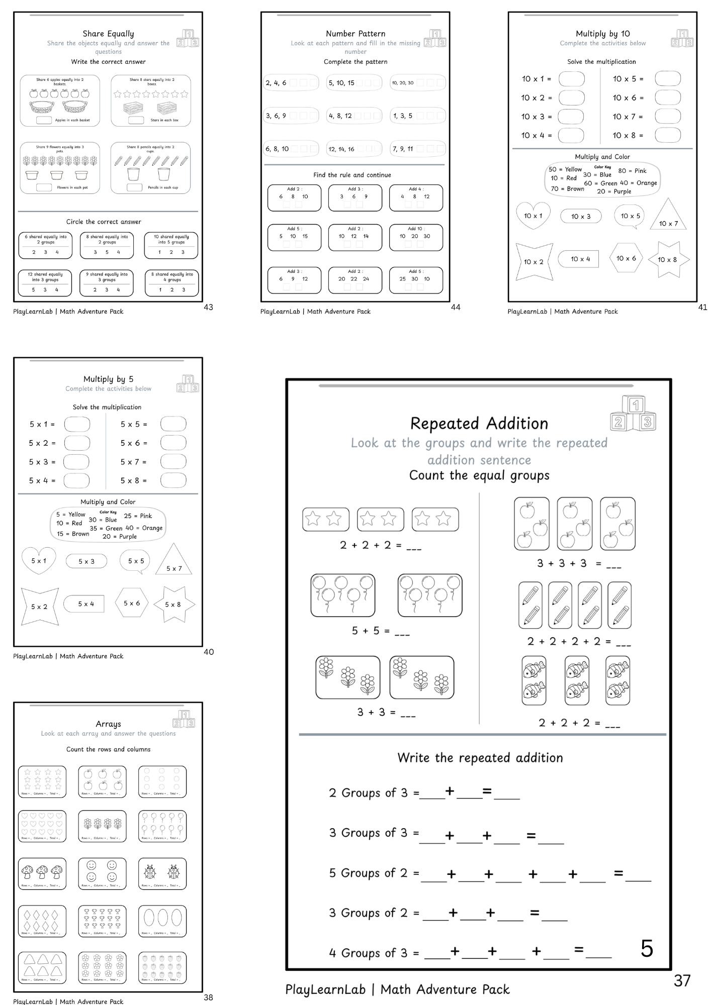 Math Adventure Pack