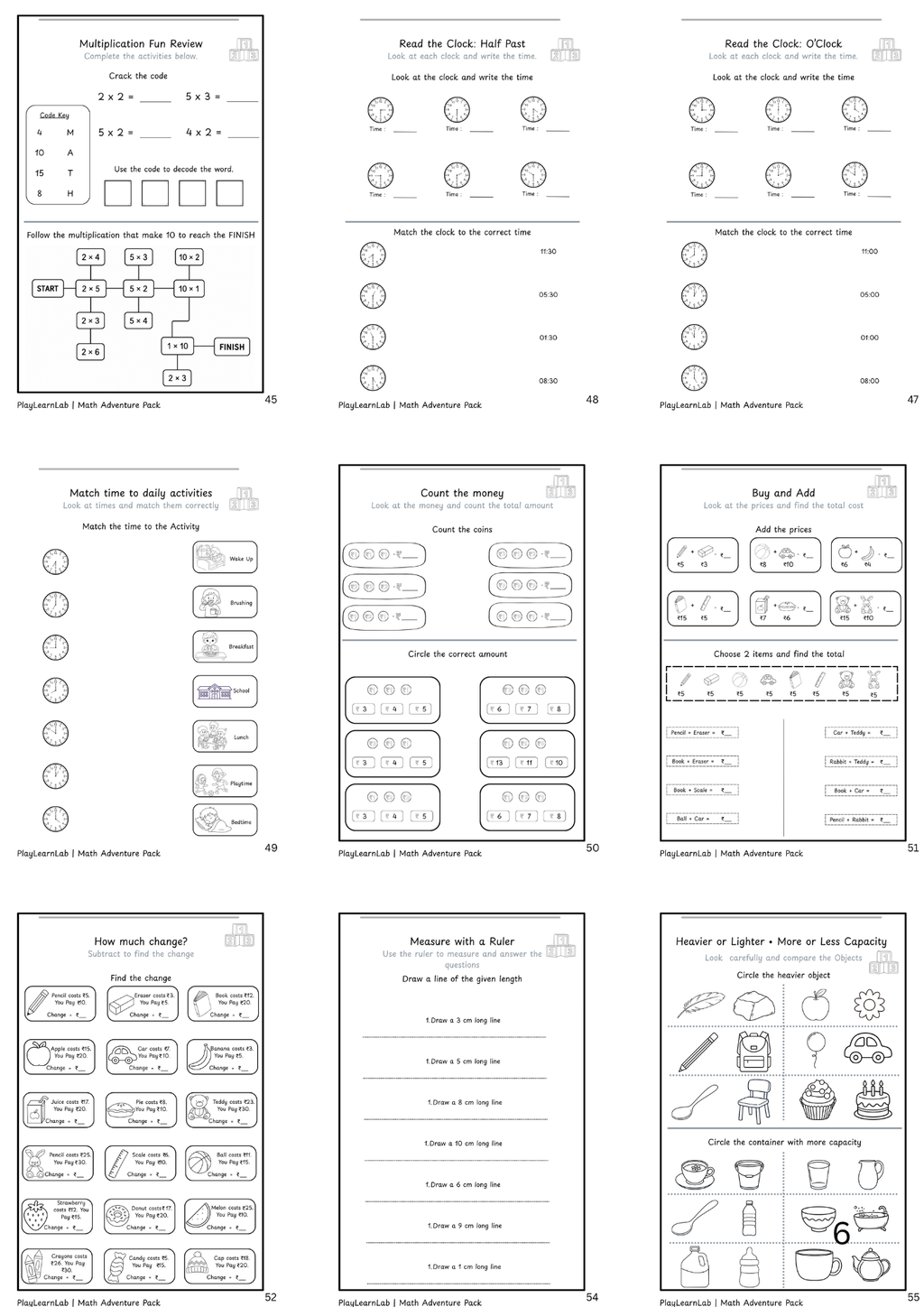 Math Adventure Pack
