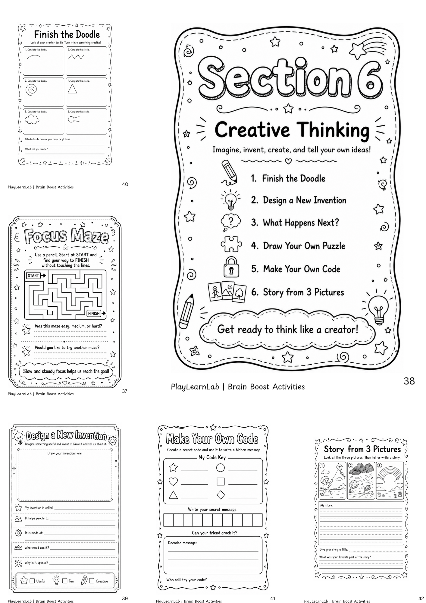 Brain Boost Activity Pack