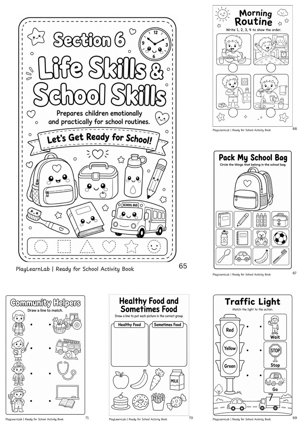 Ready for School Activity Book
