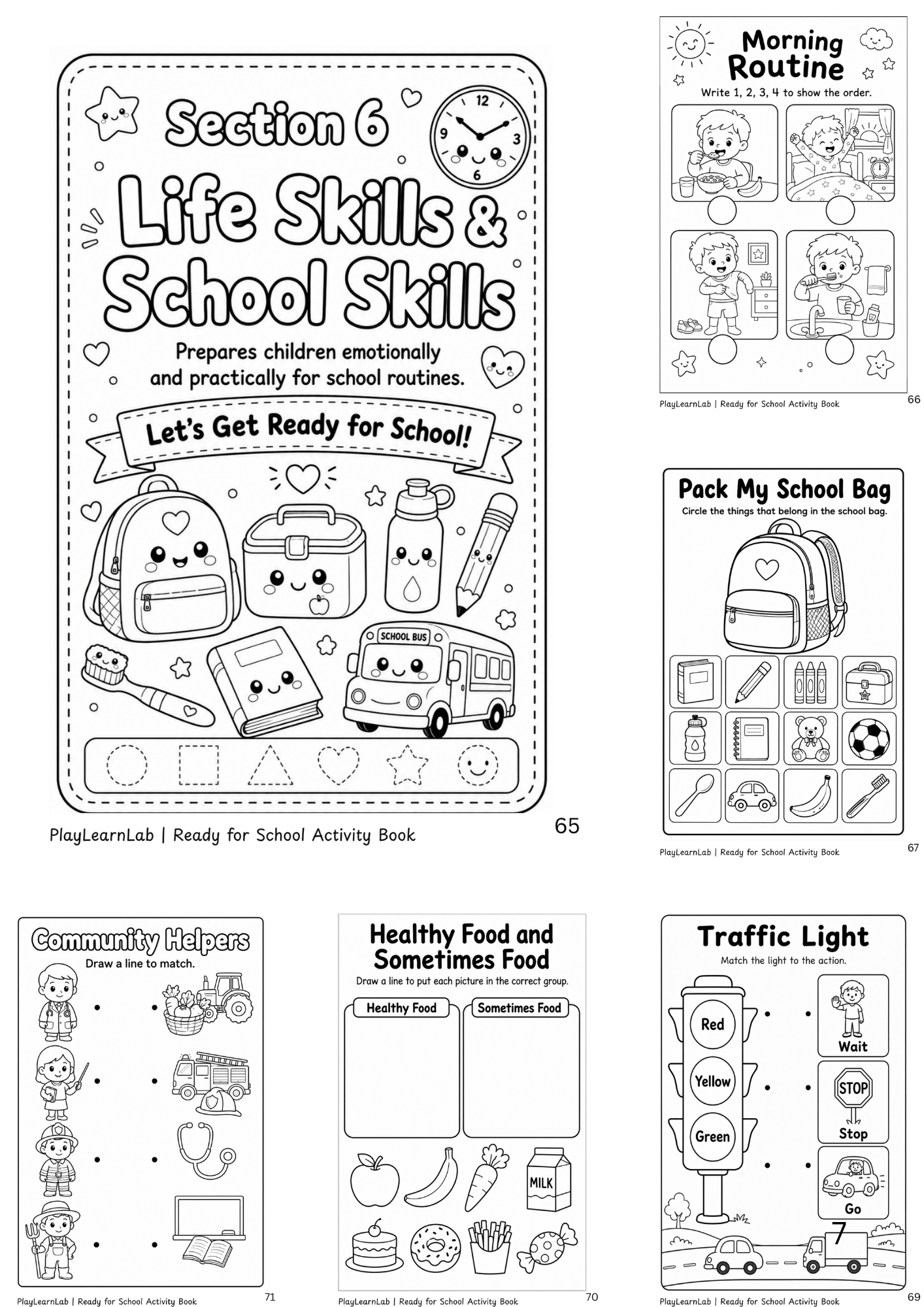 Ready for School Activity Book