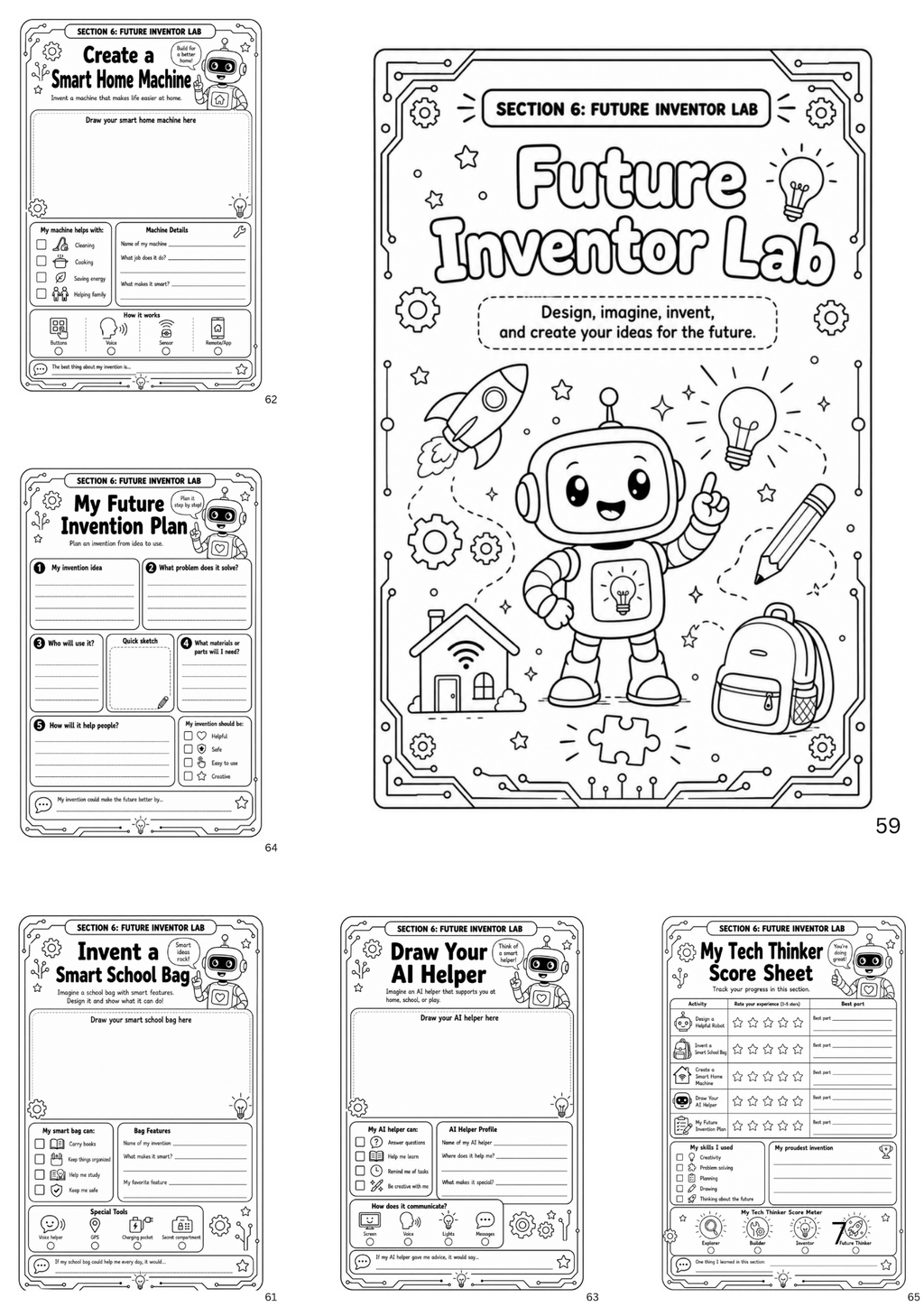 Introduction to AI & Computational Thinking Activity Book