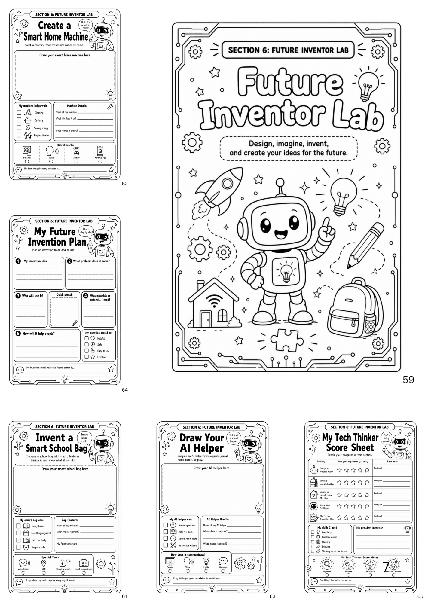 Introduction to AI & Computational Thinking Activity Book