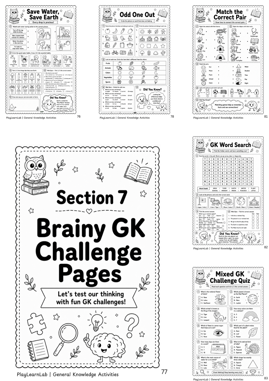Fun General Knowledge Activities