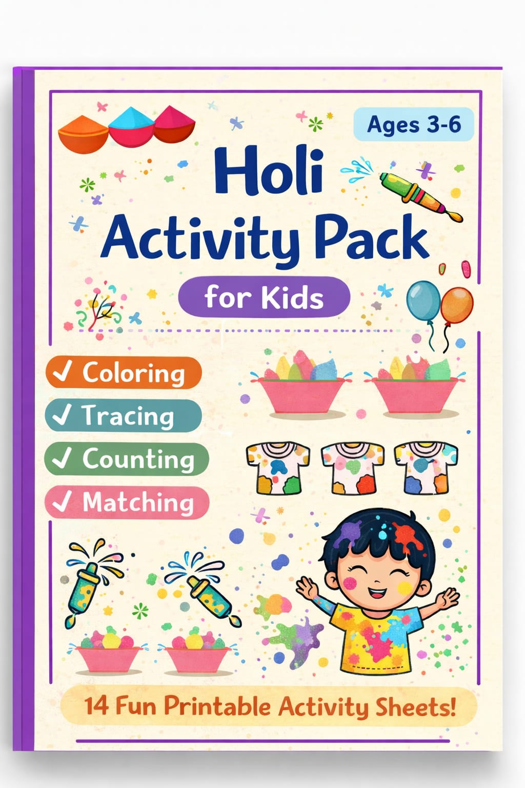 Holi Activity Pack